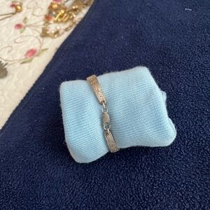 Silver Engraved Bracelet